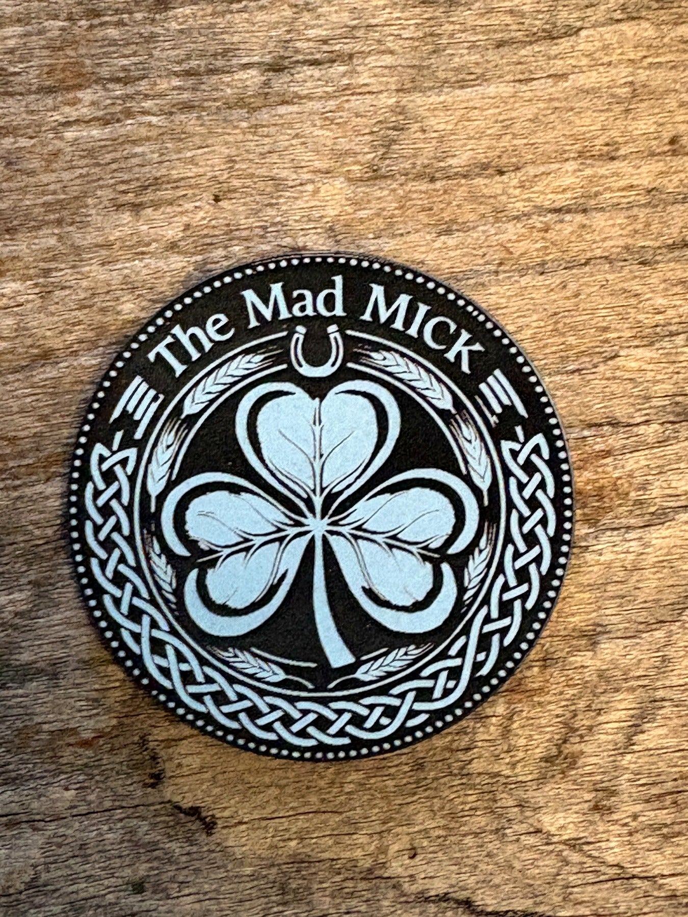 Mad Mick Shamrock Morale Patch