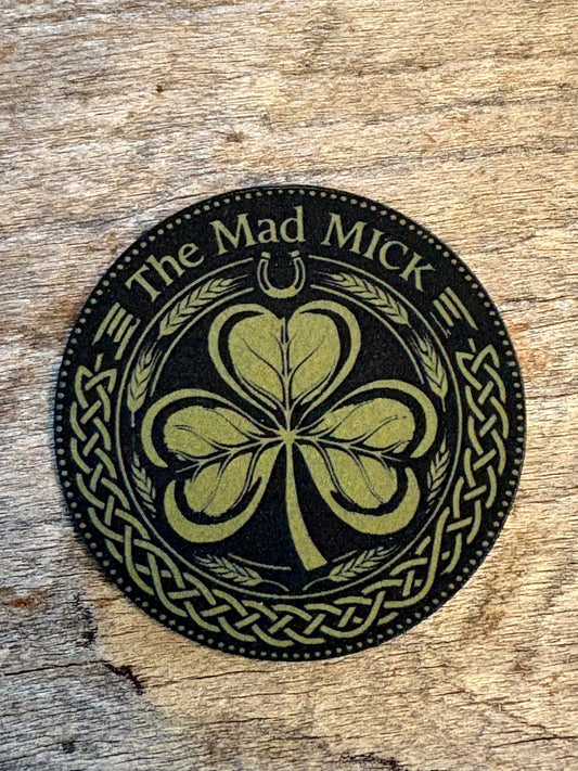 Mad Mick Shamrock Morale Patch