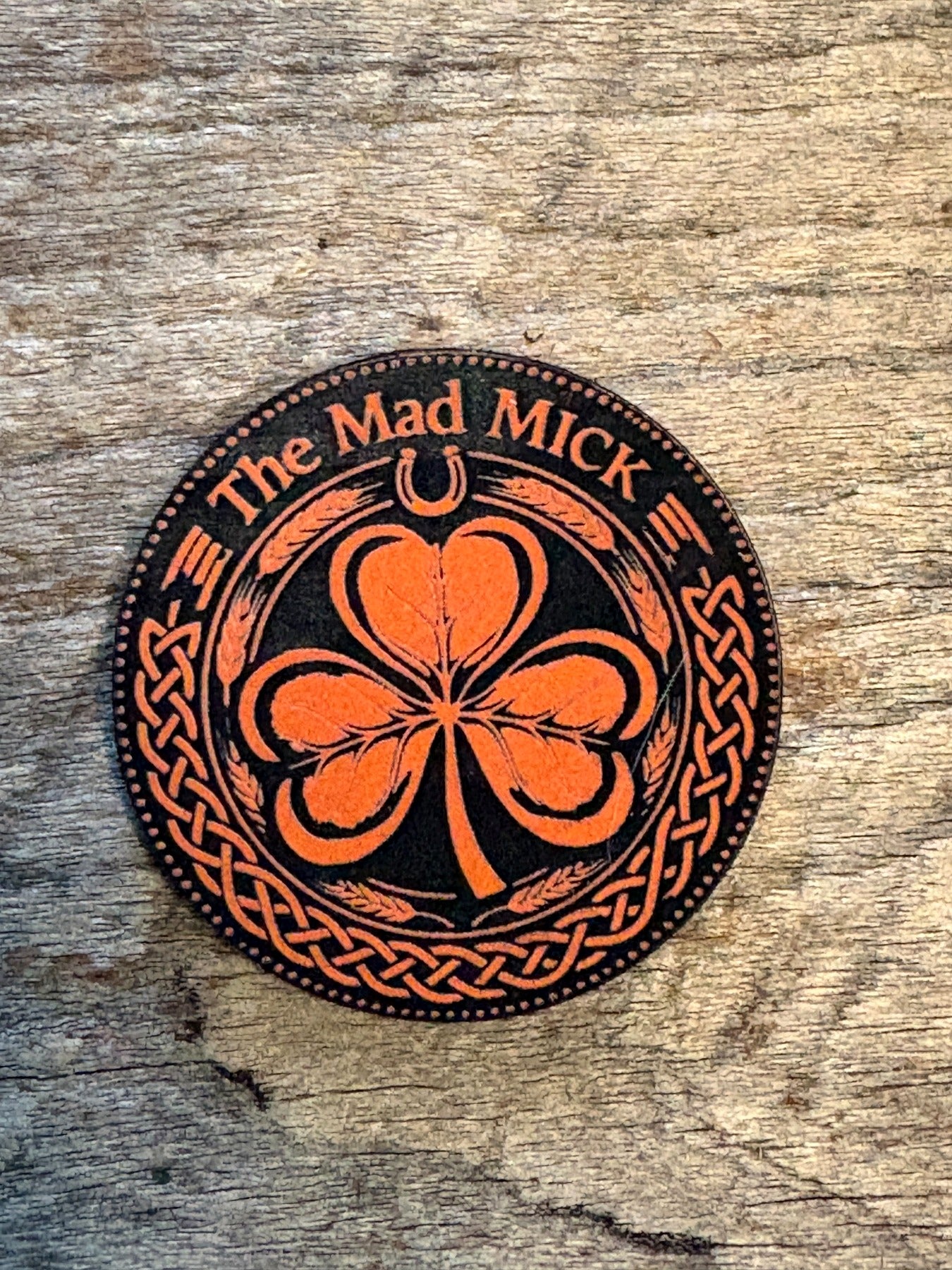 Mad Mick Shamrock Morale Patch