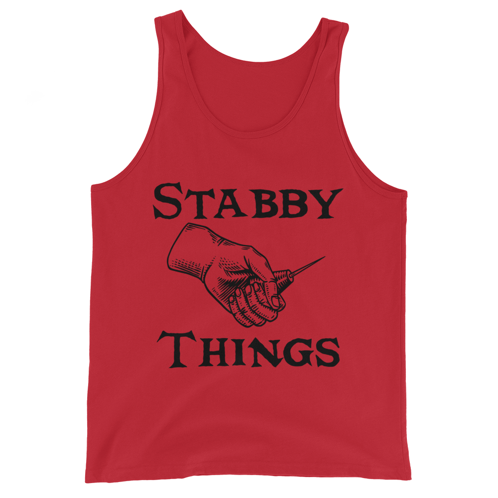 Stabby Things Men's Tank Top