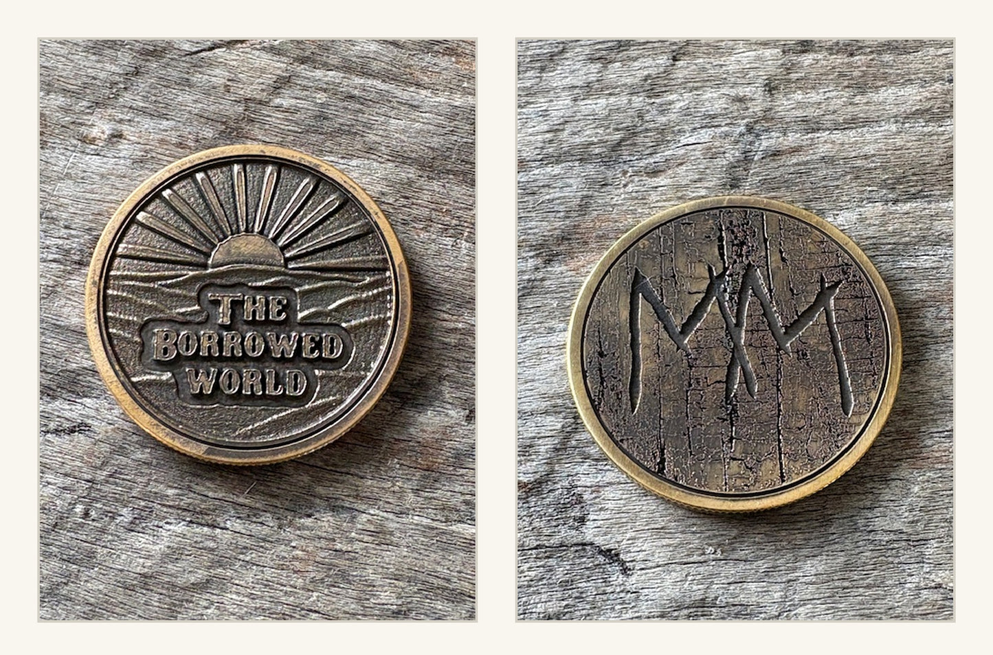 Mad Mick / Borrowed World 40mm Challenge Coin