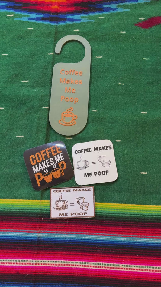Coffee Makes Me Poop Gift Pack