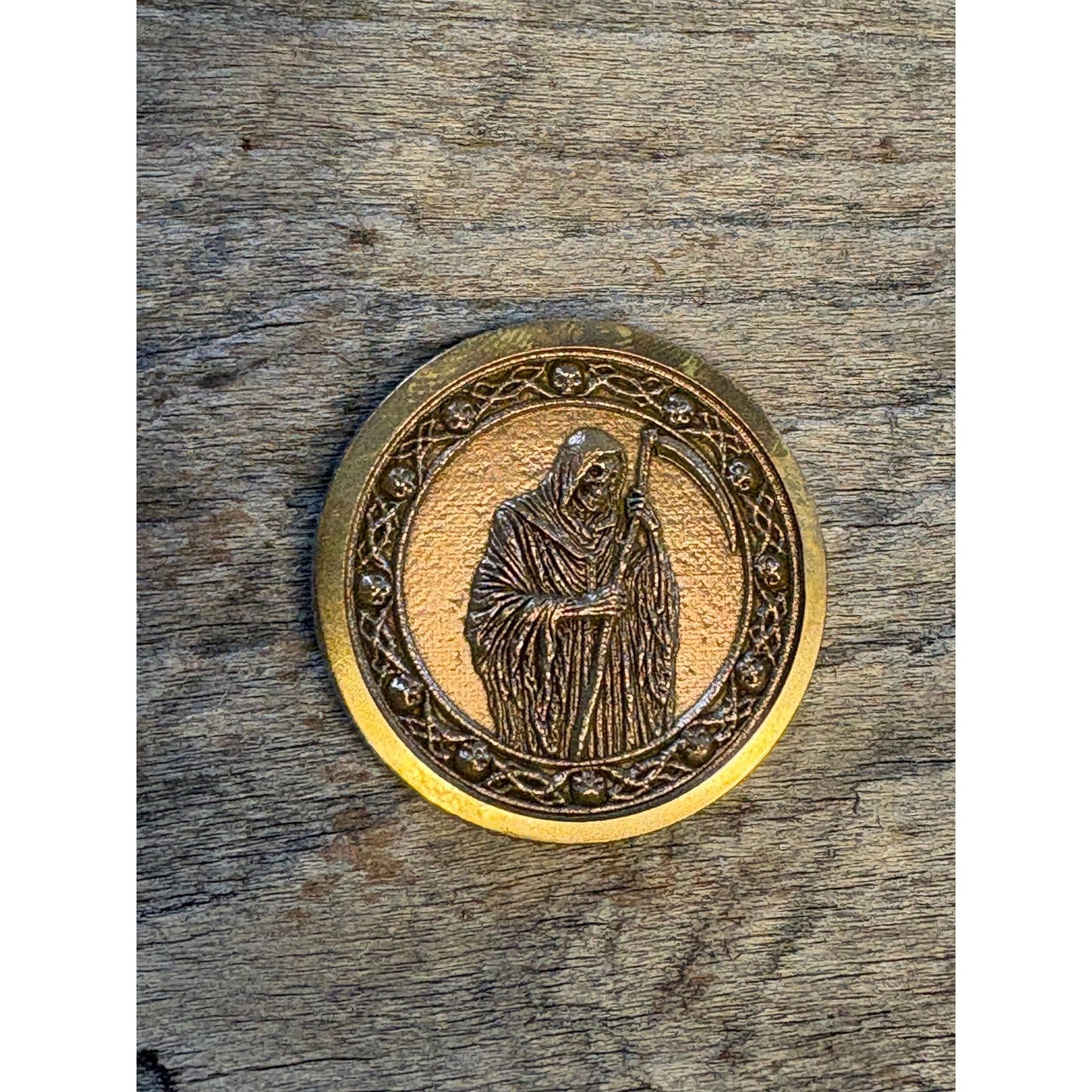 Mad Mick Reaper Coin With Raised Crosshairs