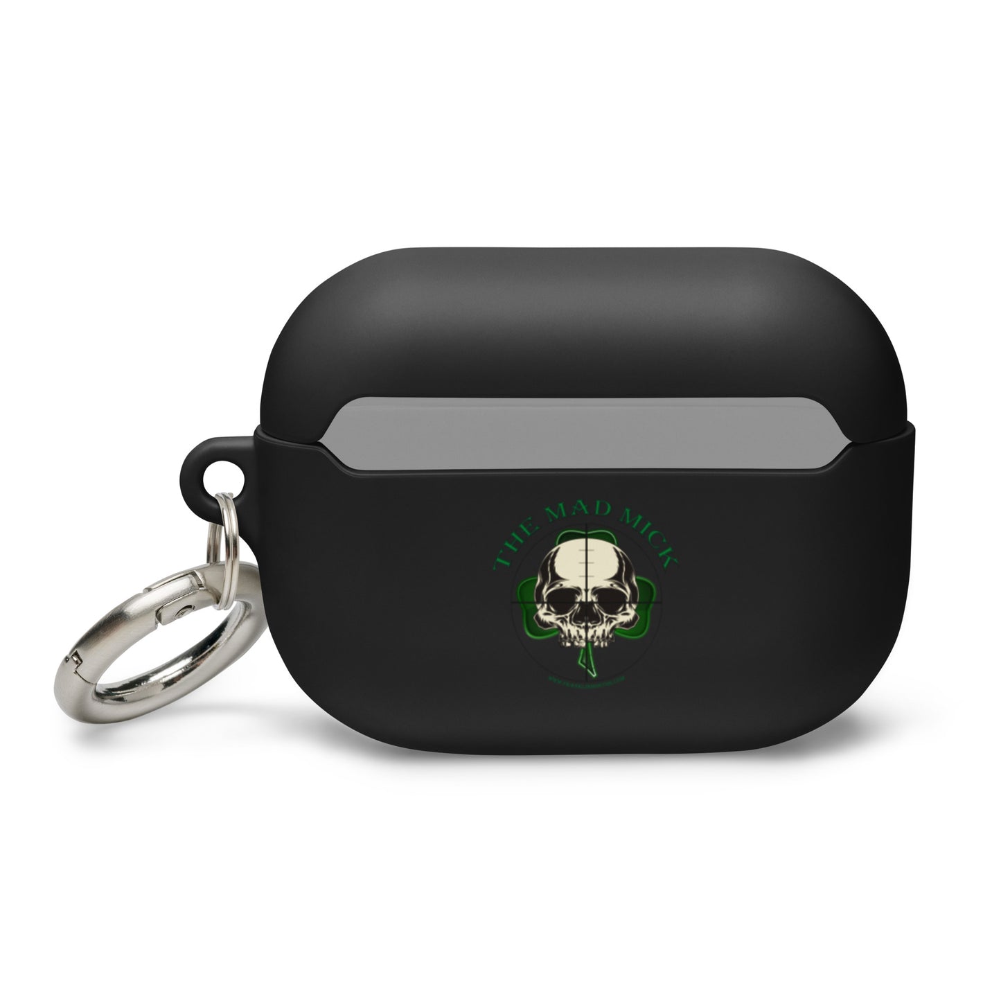 Mad Mick Skull and Shamrock Rubber Case for AirPods®