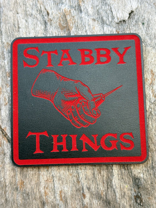 Stabby Things Square Morale Patch