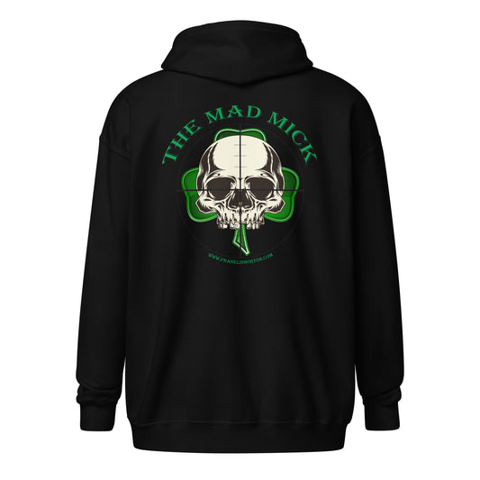 Mad Mick Logo zip hoodie