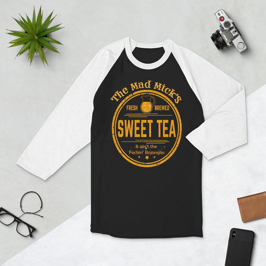 Mad Mick Sweet Tea 3/4 sleeve raglan shirt