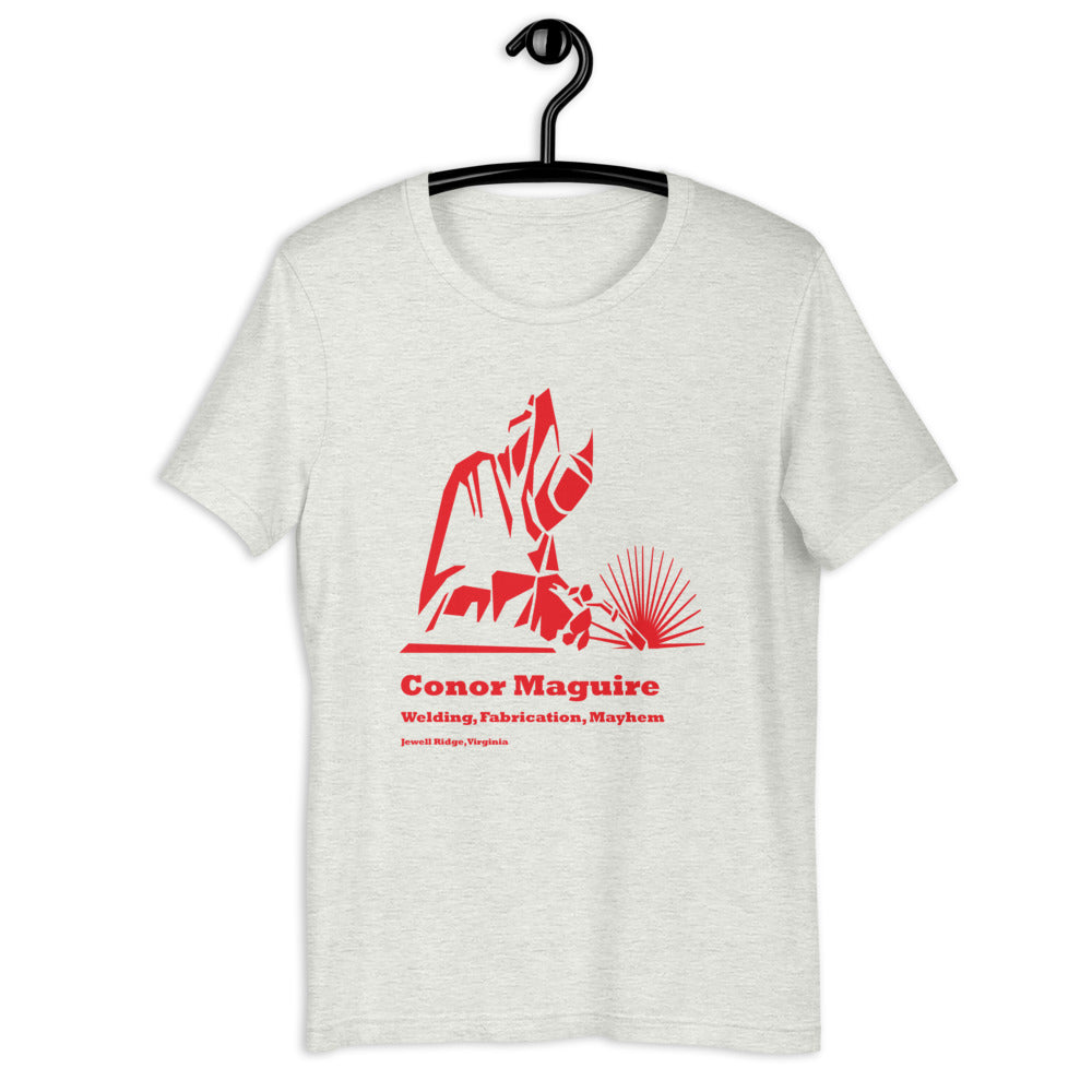 Conor Maguire Welding Short-sleeve unisex t-shirt
