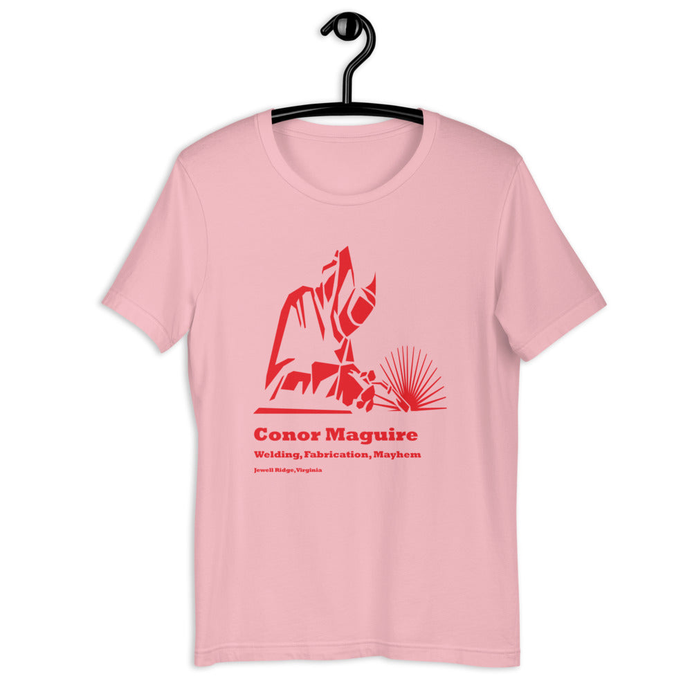 Conor Maguire Welding Short-sleeve unisex t-shirt